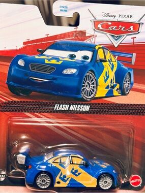 Disney Pixar Cars Flash Nillson Die Cast Vehicle